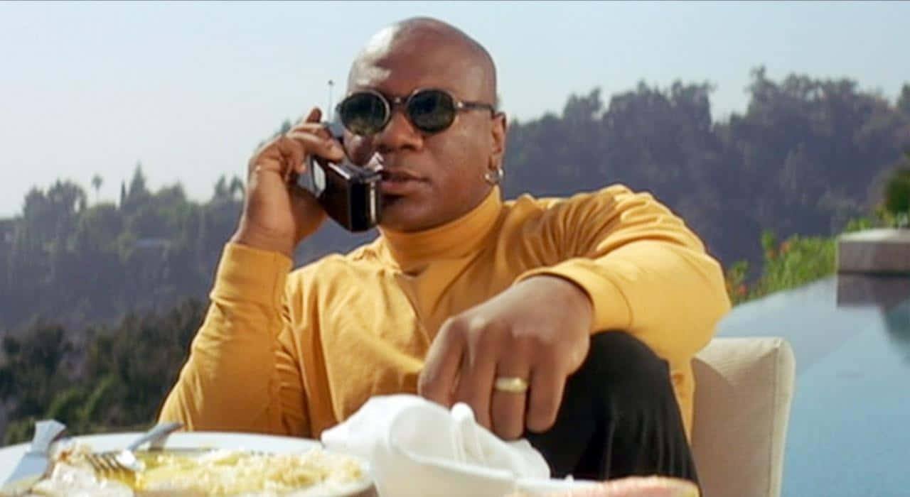 Ving Rhames In A Casual, Cool Pose Wallpaper