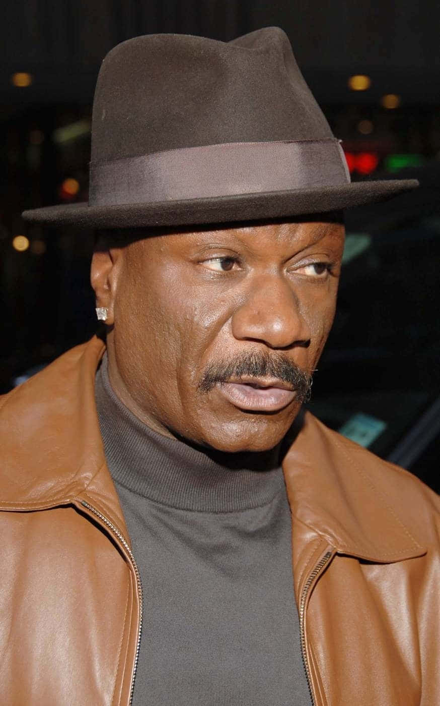 Ving Rhames Posing In A Photoshoot Wallpaper