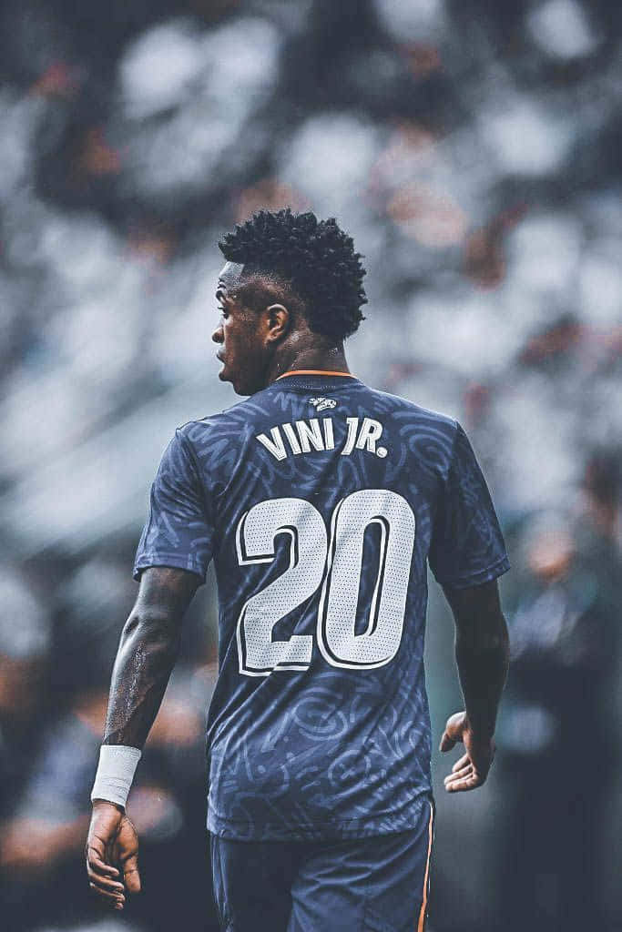 Vinicius Jr Number20 Jersey Wallpaper