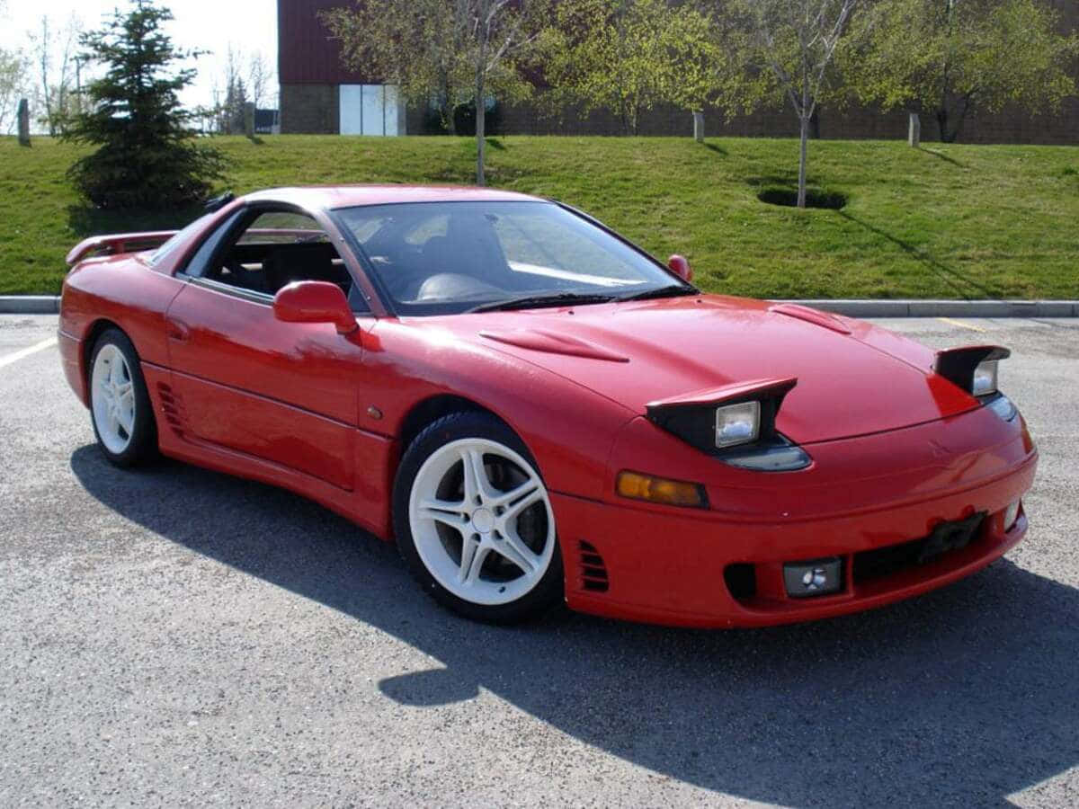 Vintage 1991 Dodge Stealth In Pristine Condition. Wallpaper