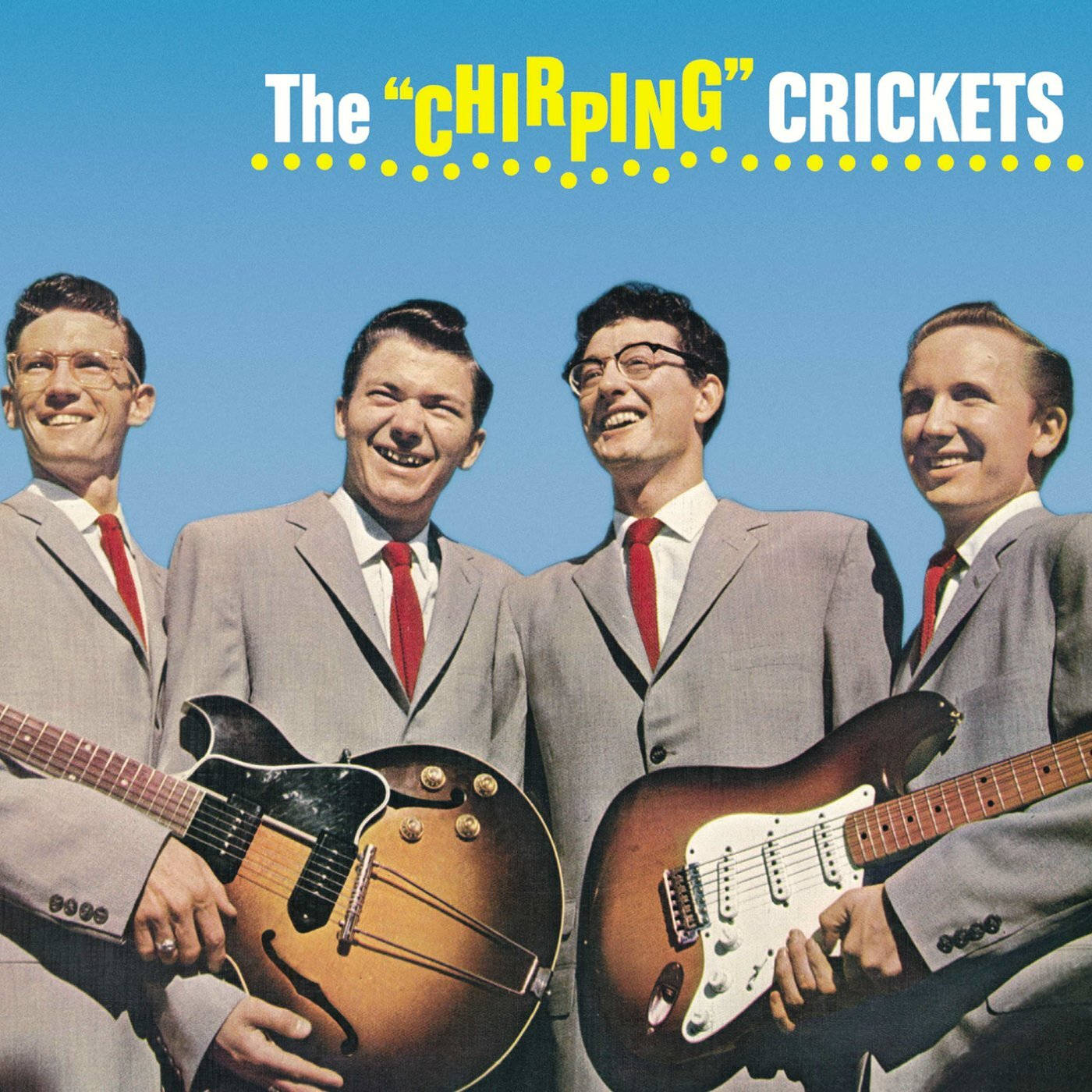 Vintage Album Cover - Buddy Holly & The Crickets Wallpaper