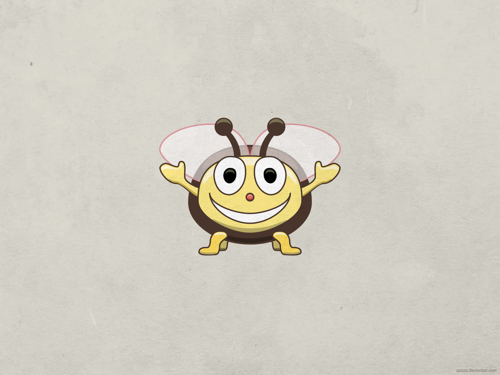 Vintage Bee Artwork Wallpaper