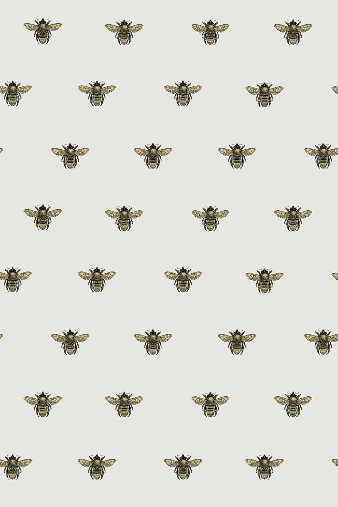 Vintage_ Bee_ Pattern_ Background.jpg Wallpaper