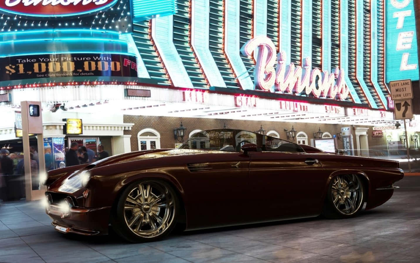 Vintage Ford Thunderbird In All Its Glory Wallpaper