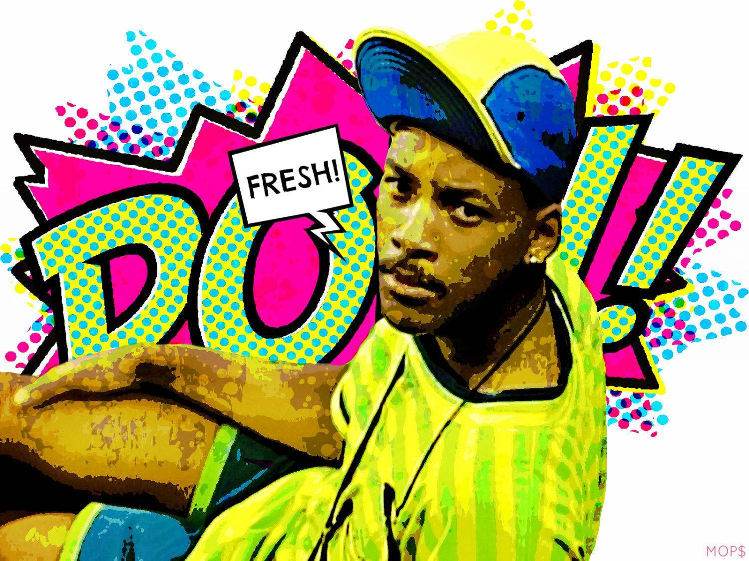 Vintage Fresh Prince Moment Wallpaper