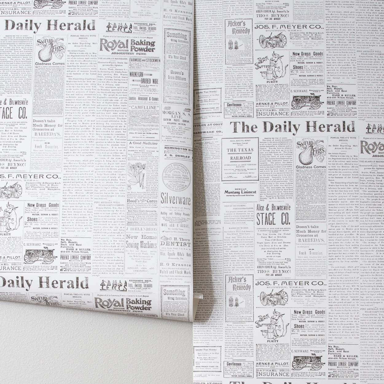 Vintage Newspaper Background Wallpaper