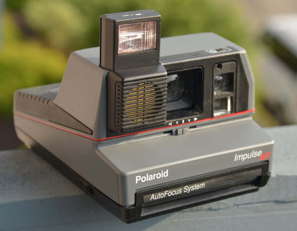 Vintage Polaroid Impulse A F Camera Wallpaper