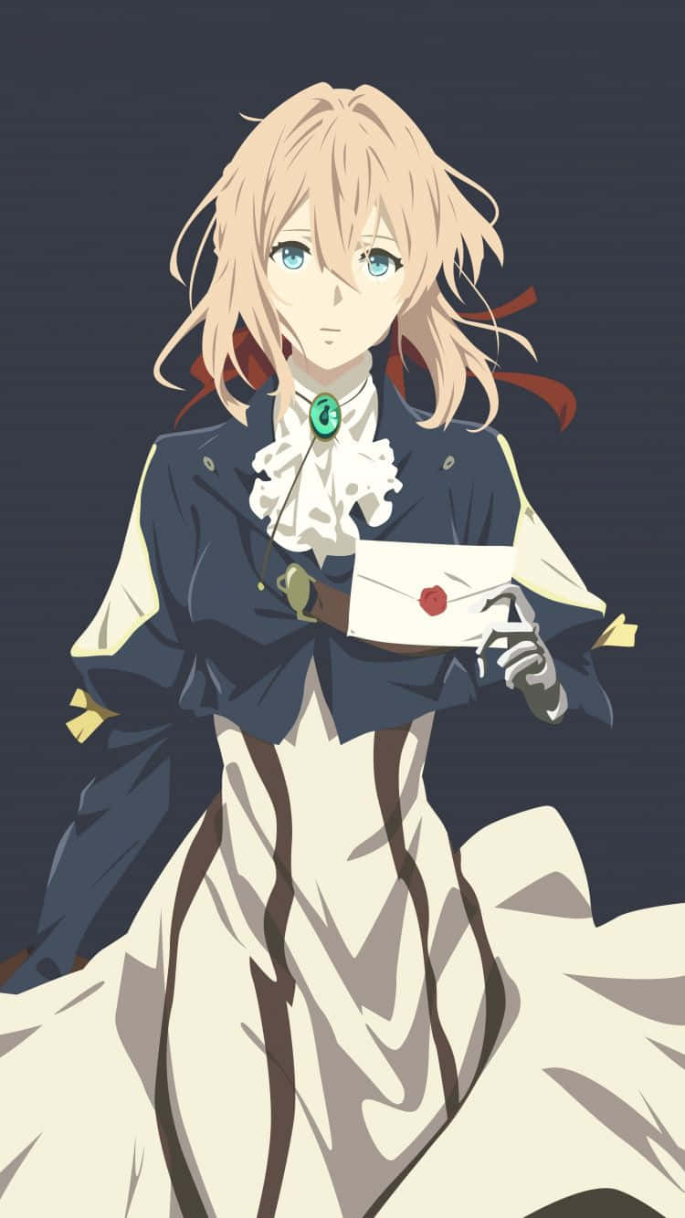 Violet Evergarden, The Latest Anime Hit, Now Available On Your Iphone! Wallpaper