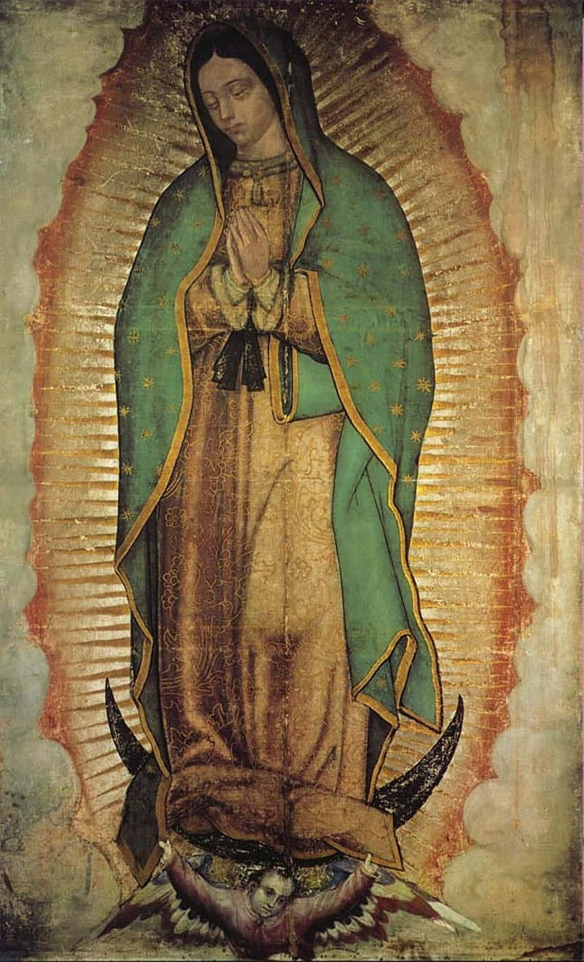 Virginof Guadalupe Iconic Image Wallpaper