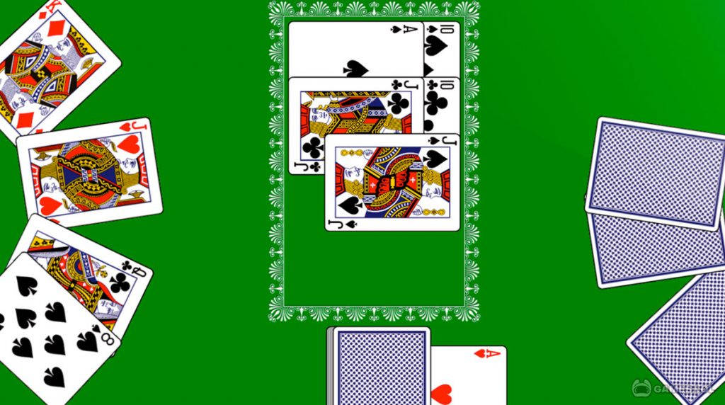 Virtual Durak Gaming Table Wallpaper