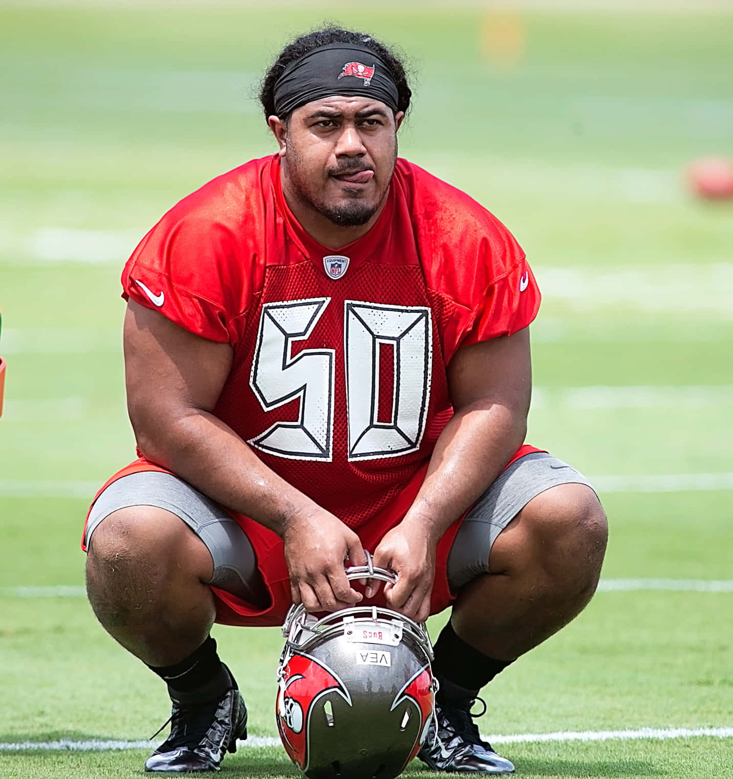 Vita Vea Buccaneers Training Wallpaper