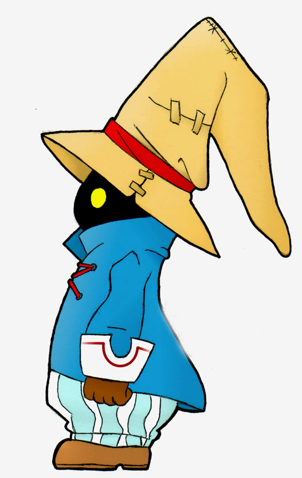 Vivi Ornitier—the Enigmatic Black Mage Wallpaper