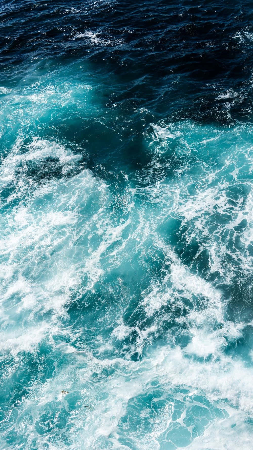 Vivid Blue Ocean Waves4 K U H D Wallpaper