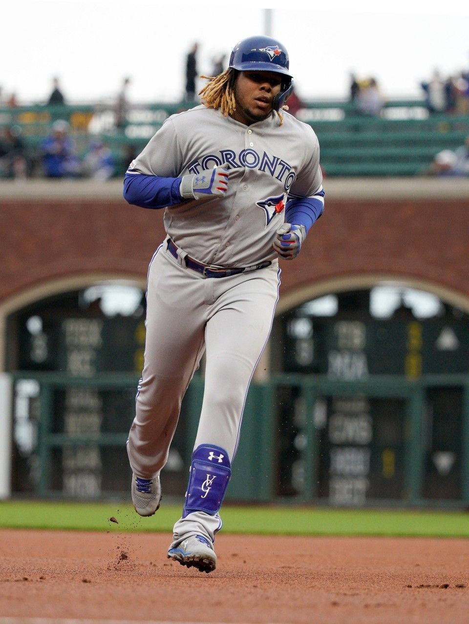 Vladimir Guerrero Jr Jogging Wallpaper