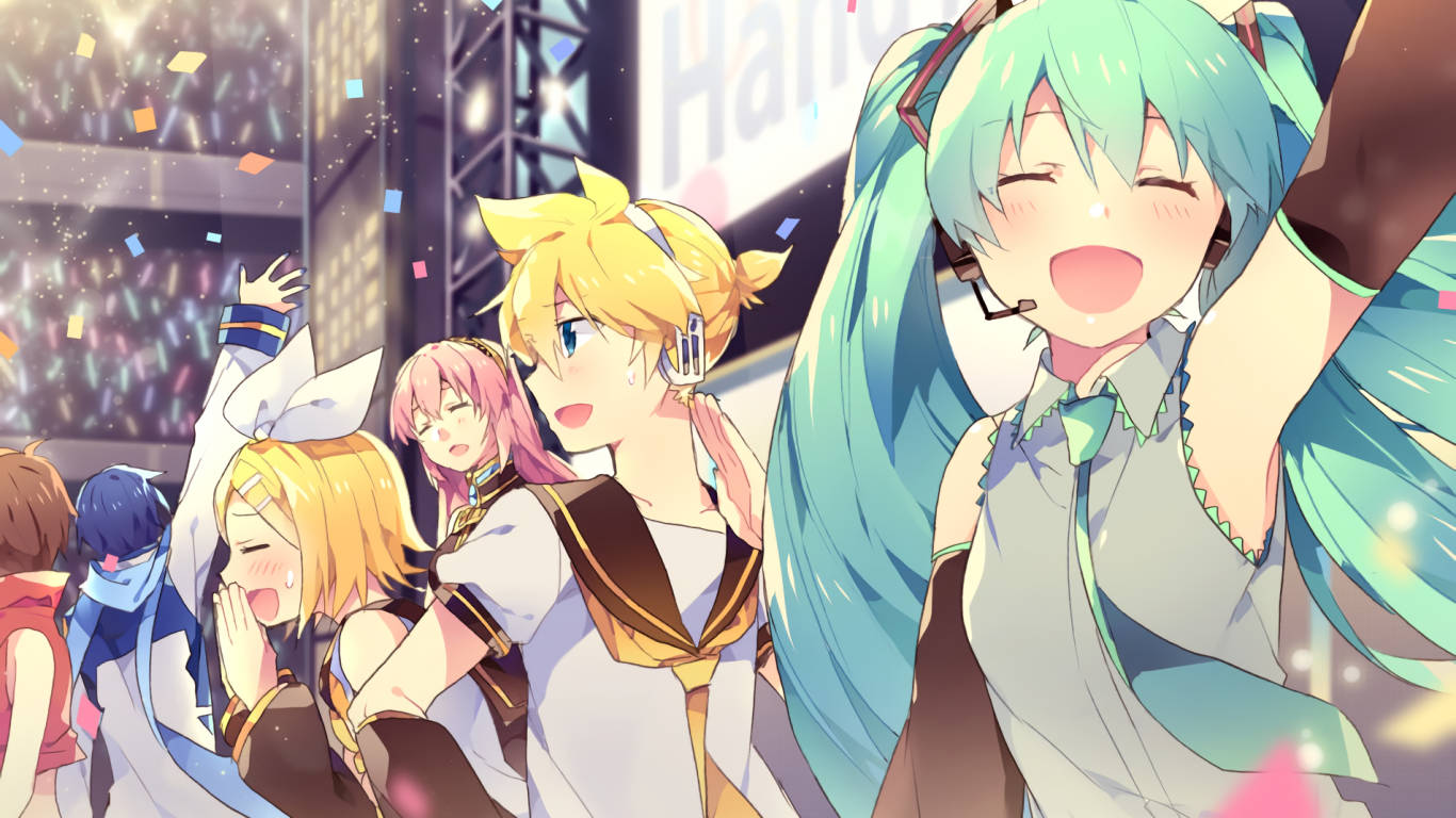 Vocaloid Concert Wallpaper