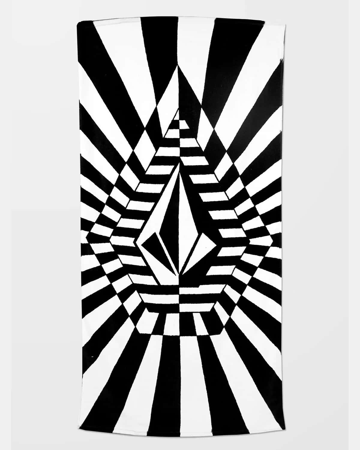 Volcom Geometric Pattern Towel Wallpaper