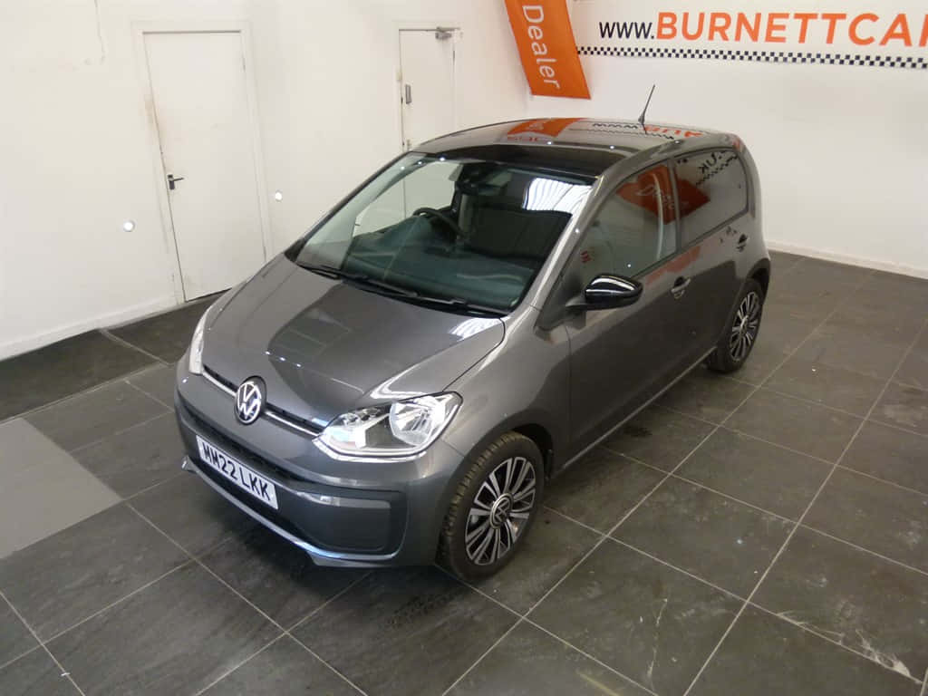 Volkswagen Up Grey Showroom Wallpaper