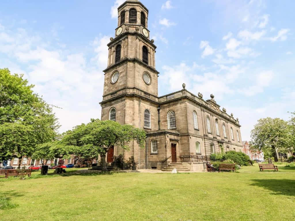 Wakefield Historic Church Exterior Wallpaper