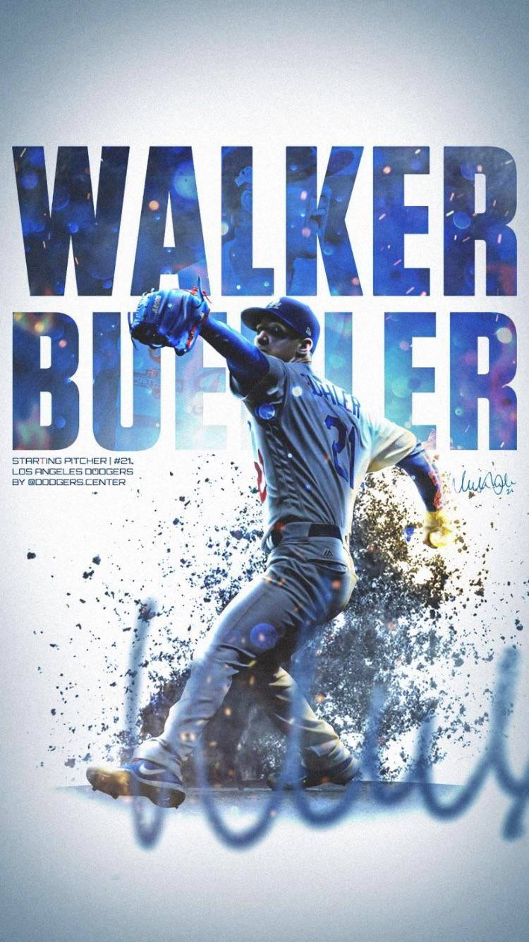 Walker Buehler Aesthetic Blue Art Wallpaper