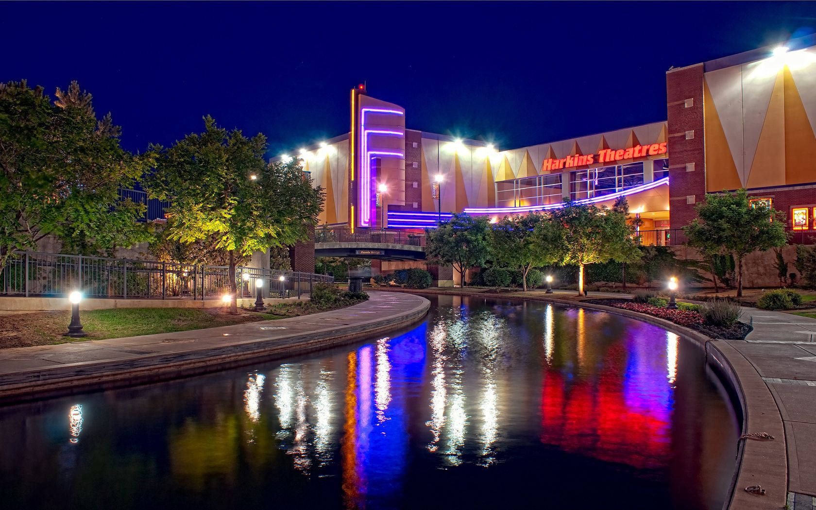 Wallpaper San Antonio, Texas, River, Building, Reflection Wallpaper