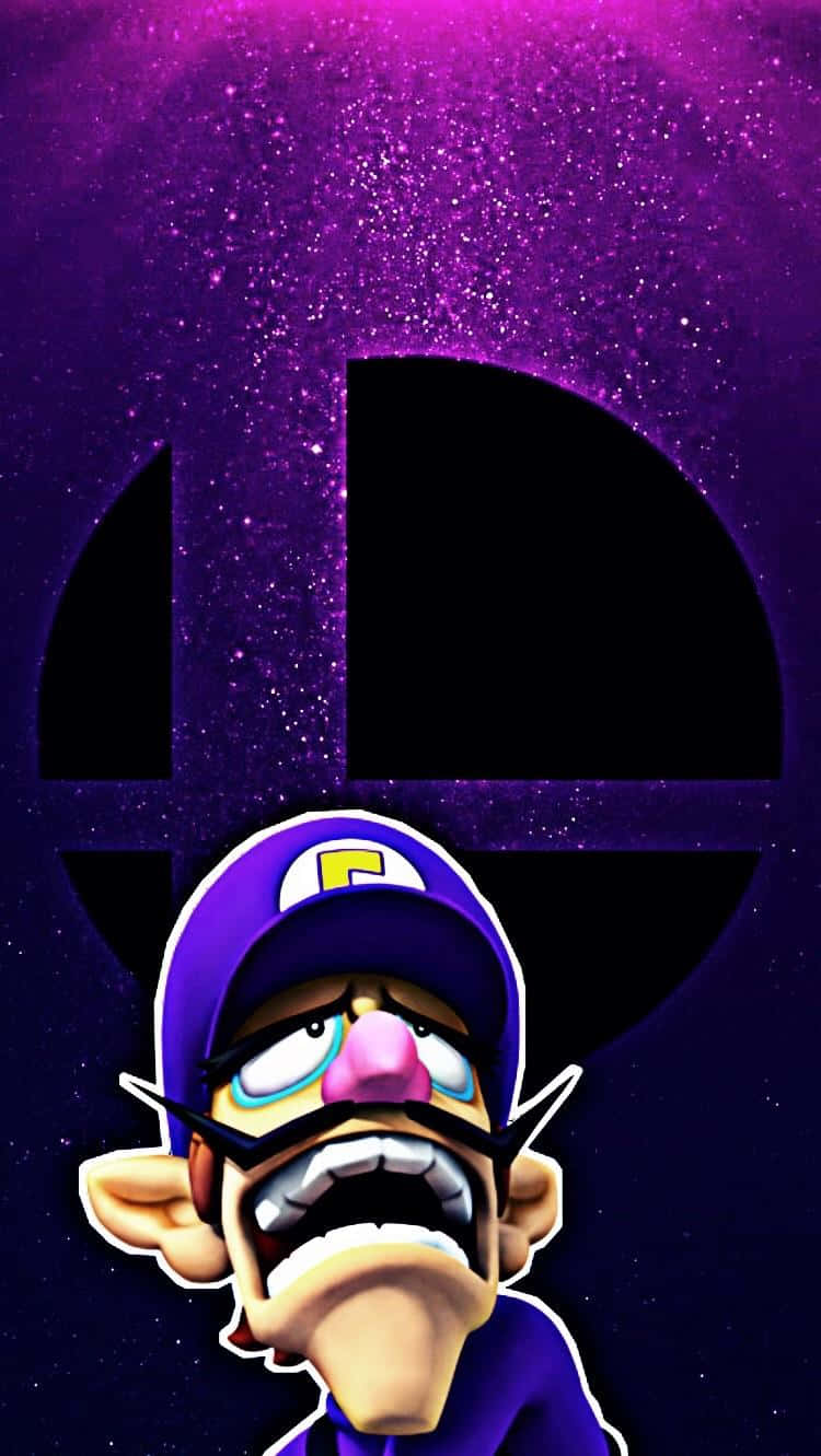 Waluigi- Smirking On An Epic Adventure! Wallpaper