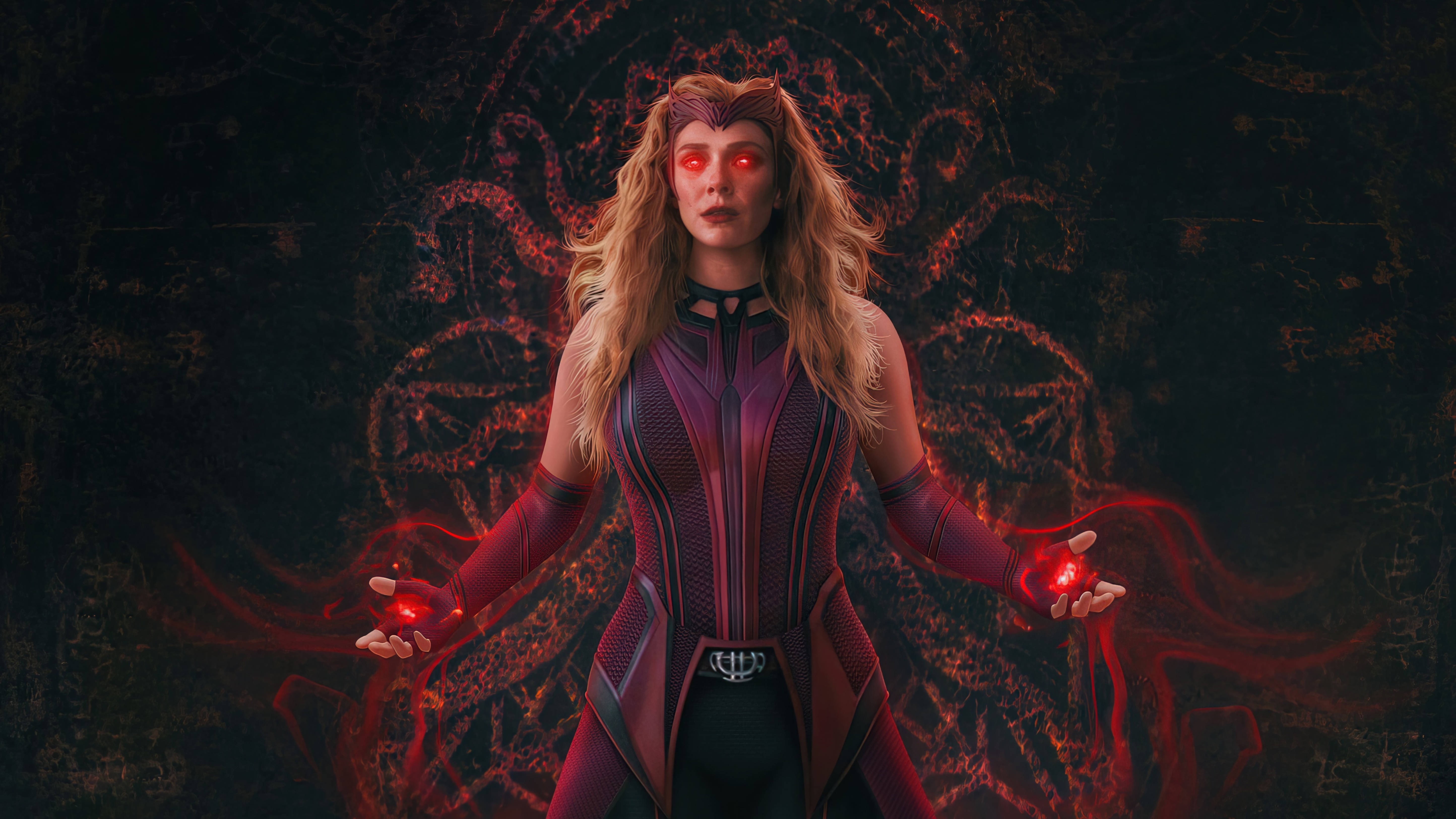 Wanda Scarlet Witch The Hydra 4k Wallpaper