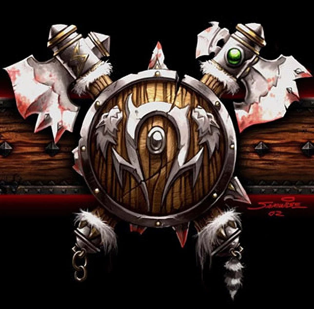 Warcraft Horde Armaments Wallpaper