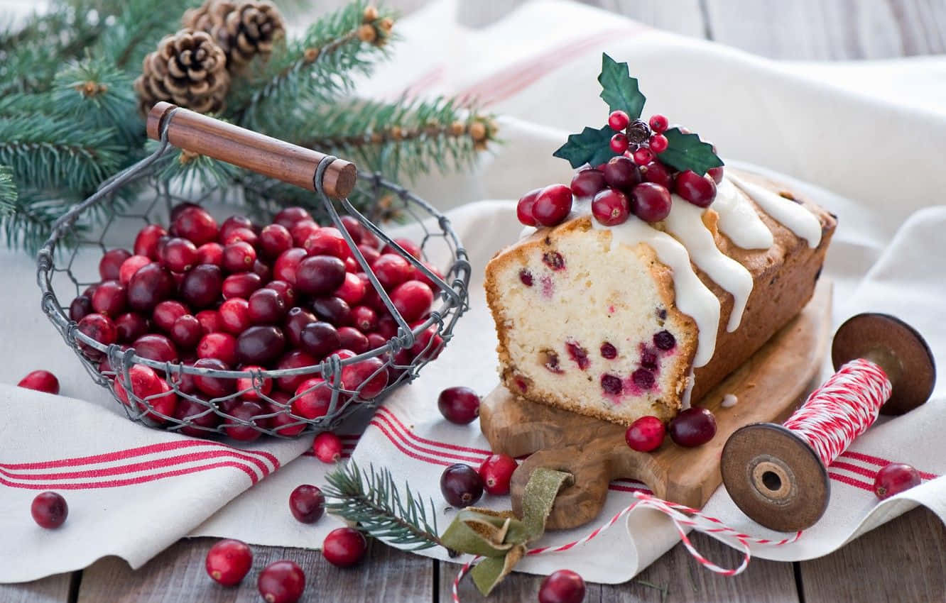 Warm And Delicious Winter Desserts Wallpaper