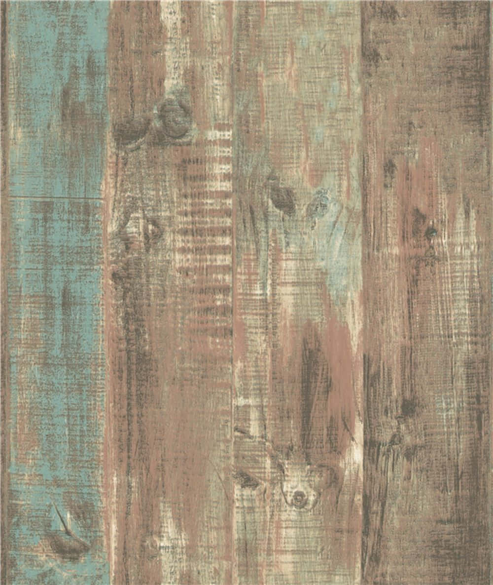 Warm Tones Of Rustic Barn Wood To Provide A Cozy Feel To Any Room. Wallpaper