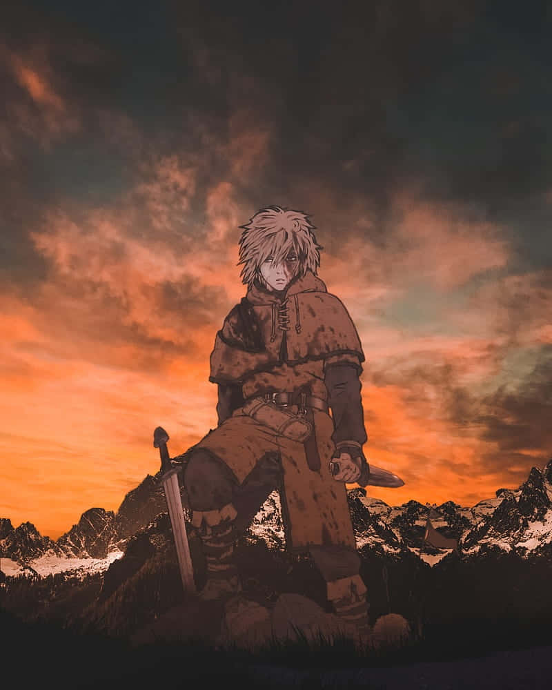 Warrior_at_ Dusk Wallpaper