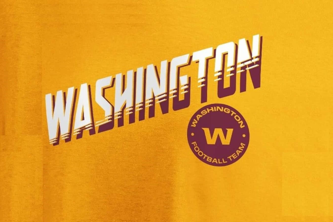 Washington Football Team In Action On The Field Wallpaper