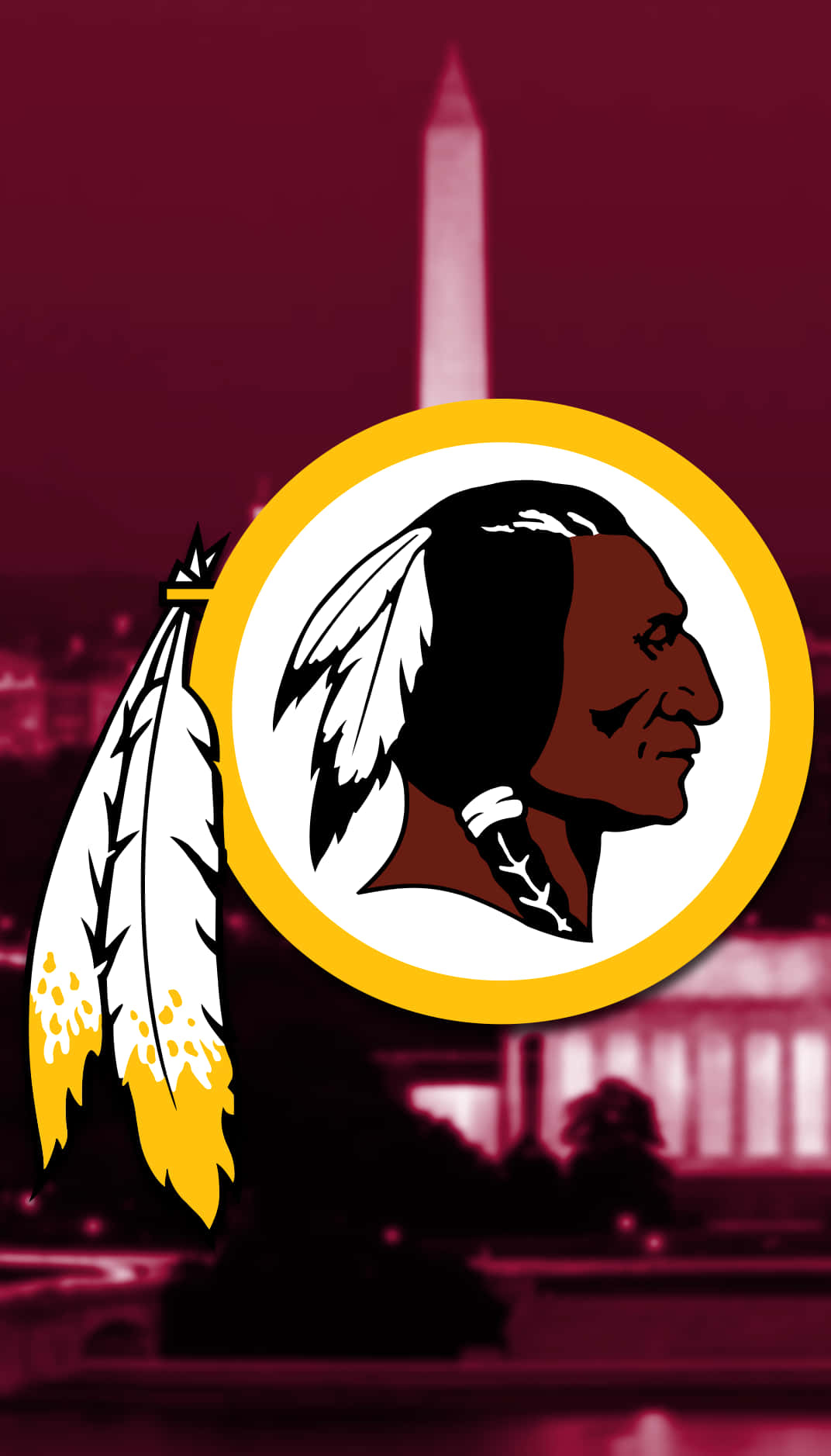 Washington Redskins Fans Cheering On Their Team Wallpaper