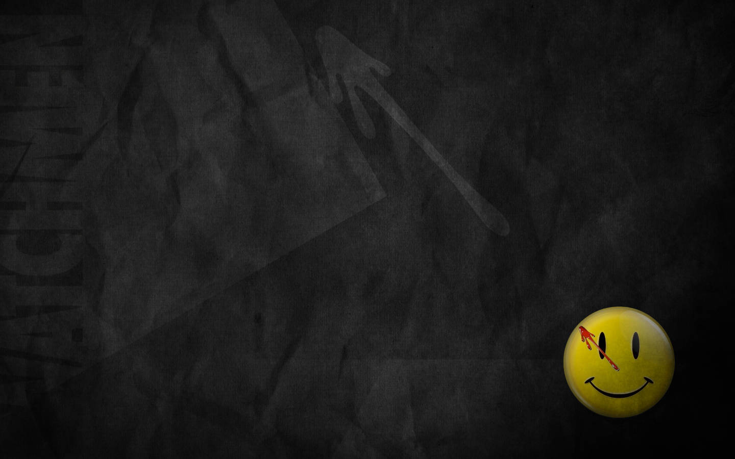 Watchmen Bloody Smiley Wallpaper