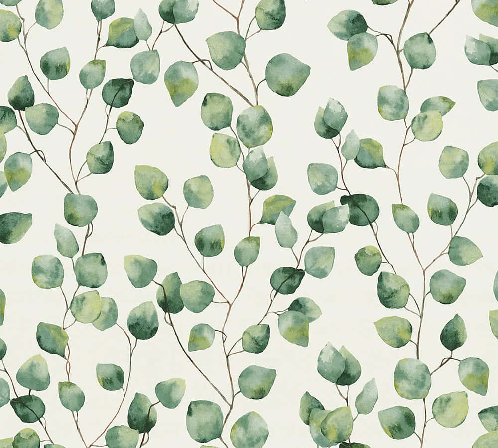 Watercolor Vine Pattern.jpg Wallpaper