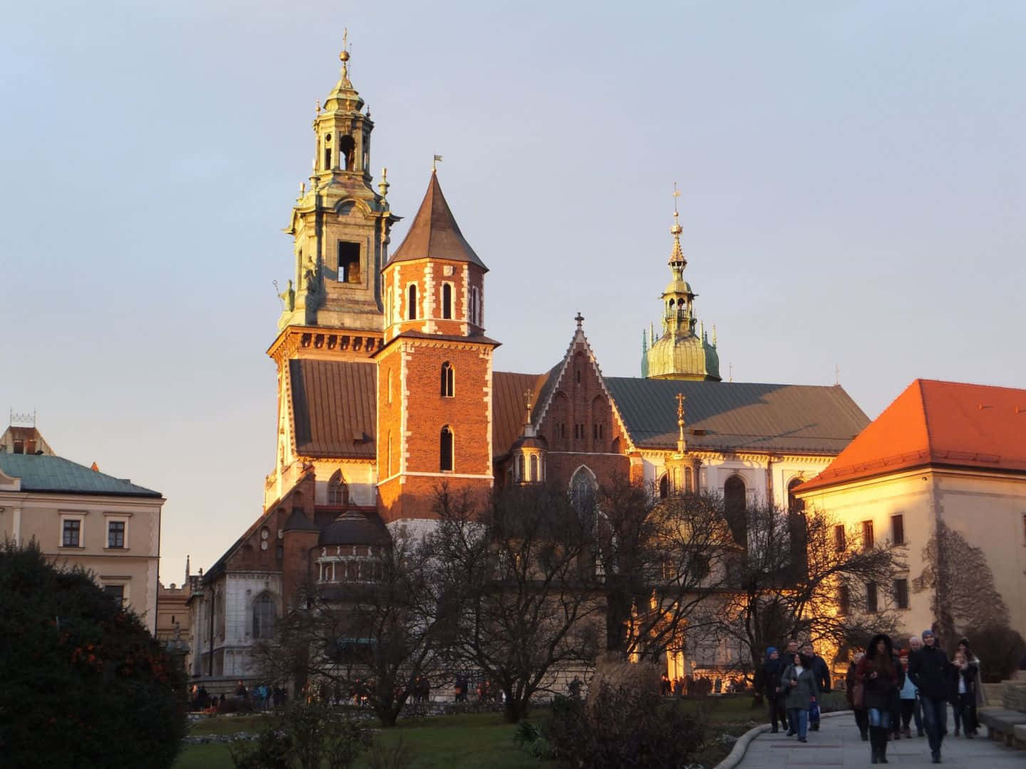 Wawel Castle Sunset Wallpaper