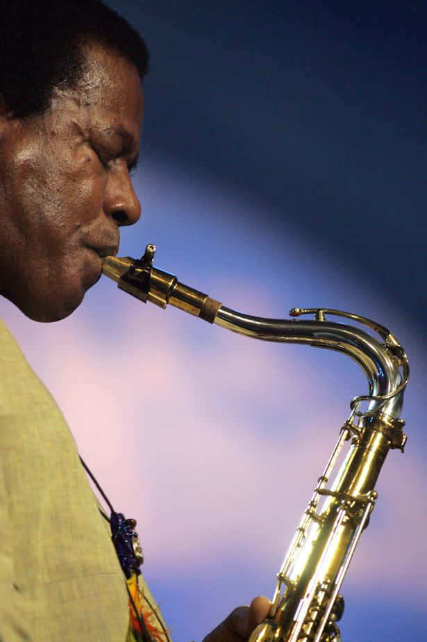 Wayne Shorter Performing Live Wallpaper