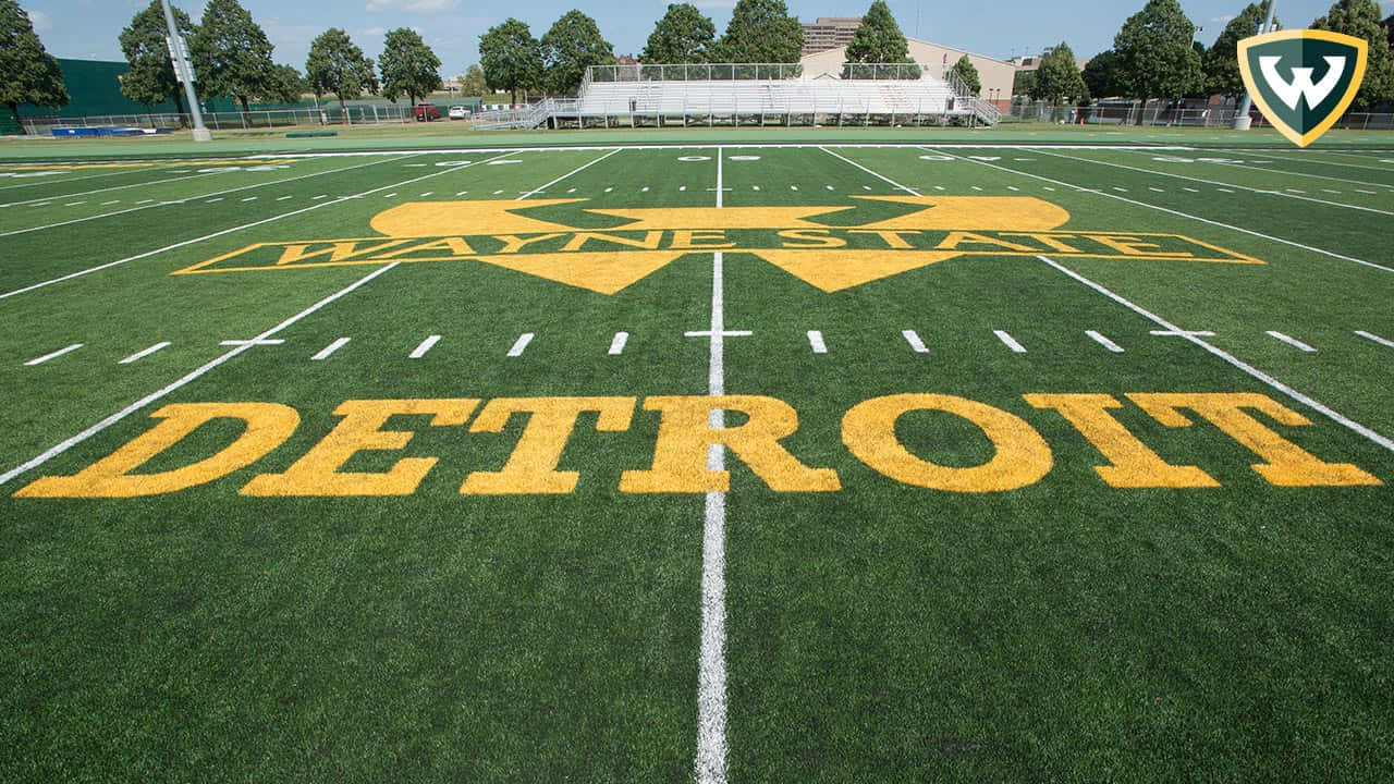 Wayne State University Football Field Wallpaper