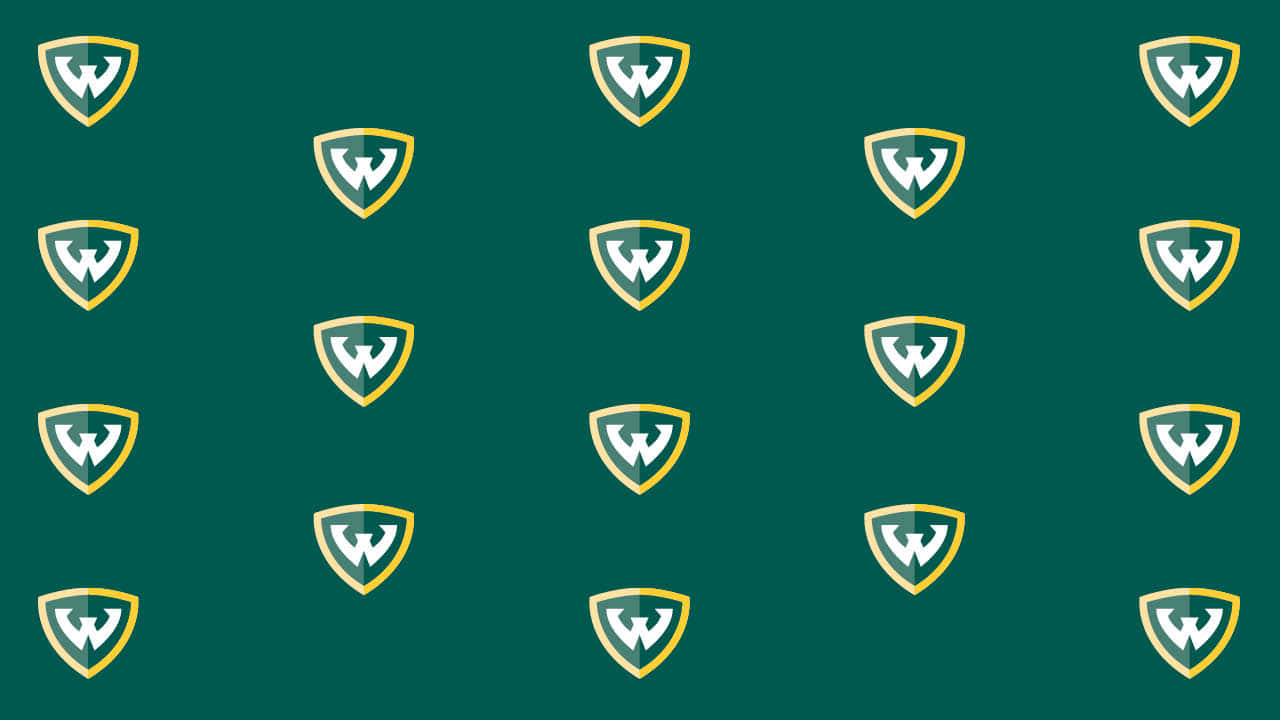 Wayne State University Tiny Logos Wallpaper