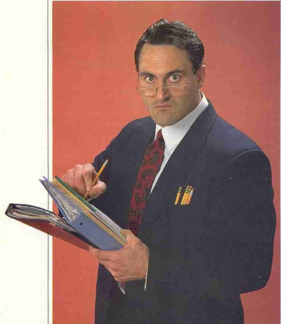 Wcw World Champion Mike Rotunda Vintage Medium Shot Wallpaper