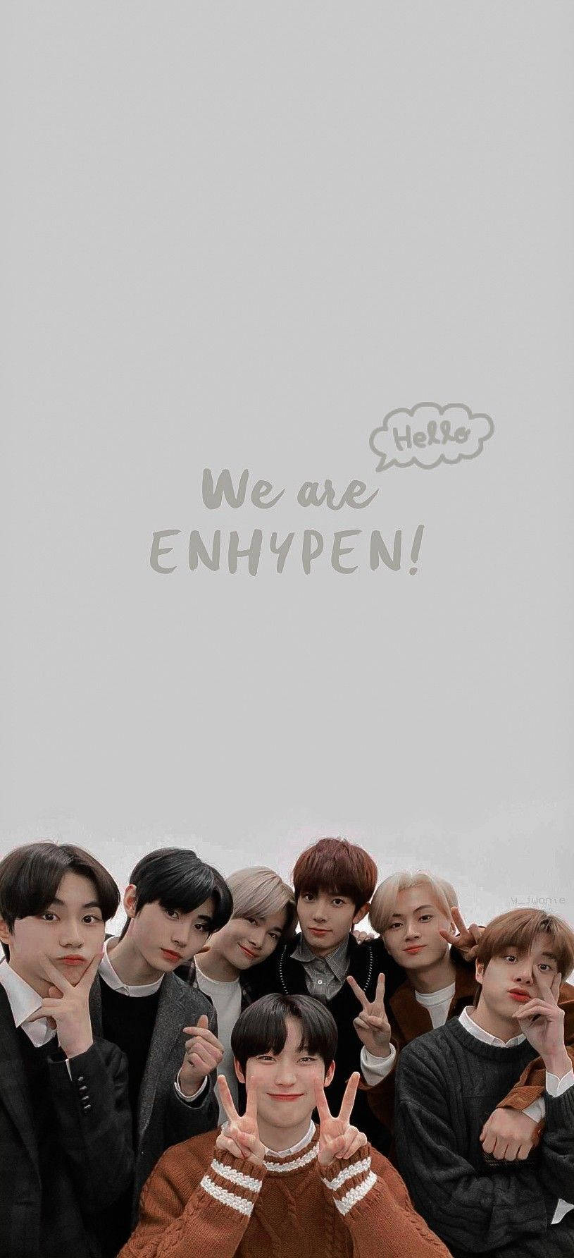 We Are Enhypen Aesthetic Wallpaper