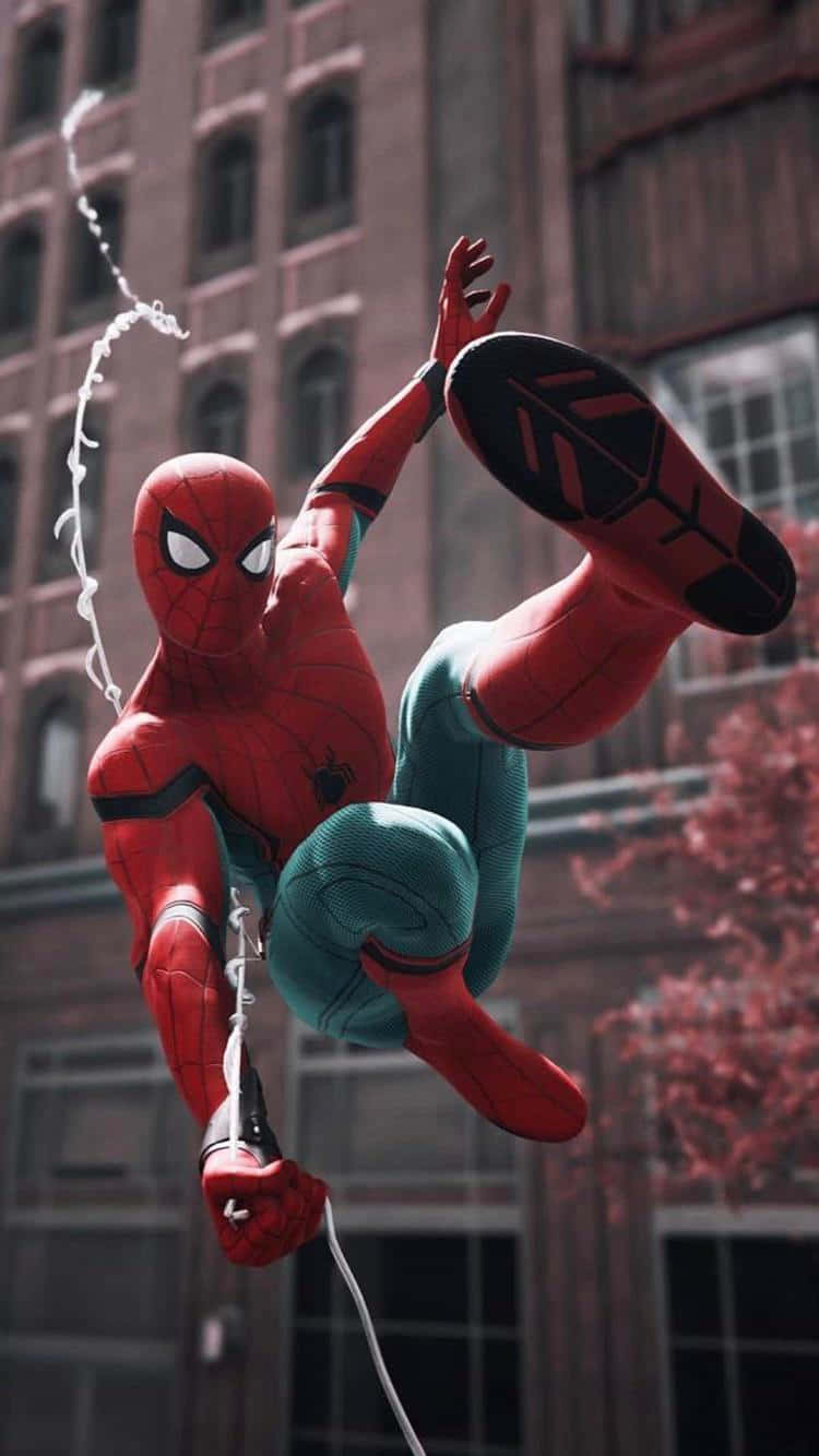 Web-slinging In Action Wallpaper