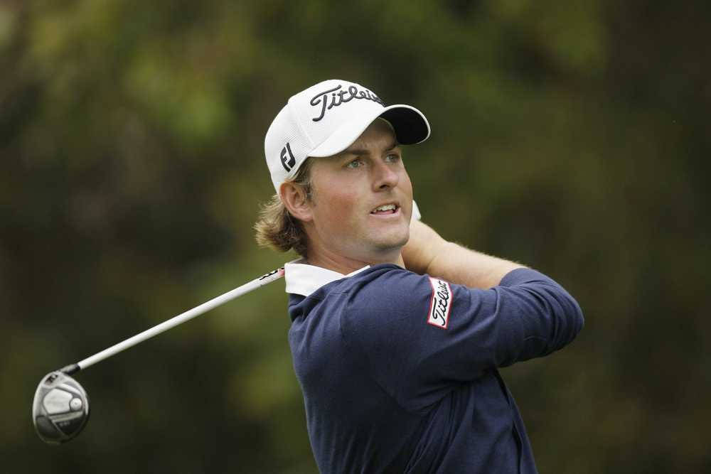 Webb Simpson Swinging High Wallpaper