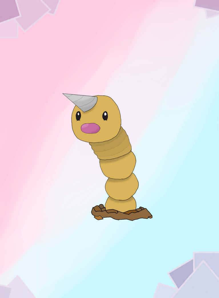 Weedle Pokemon Illustration Wallpaper