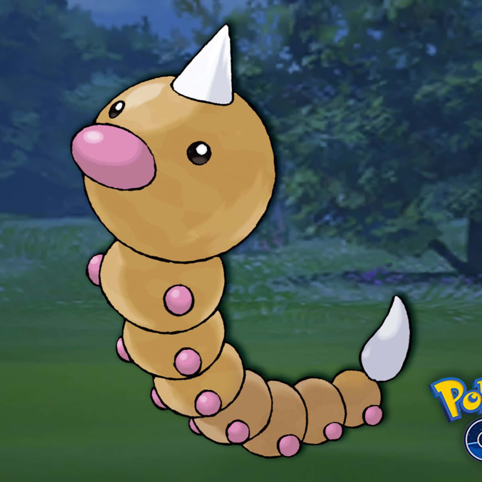 Weedle Pokemonin Nature Wallpaper