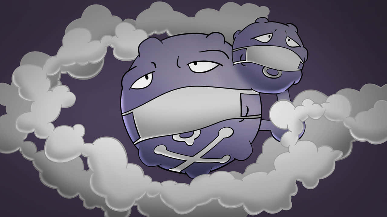 Weezing Wearing Face Masks Wallpaper