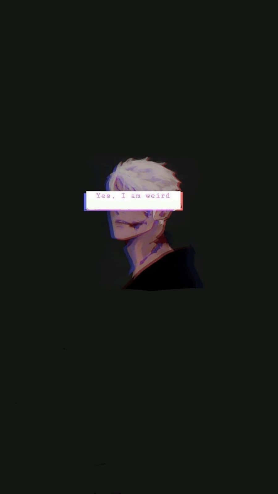 Weird Anime Guy Sad Aesthetic Anime Wallpaper