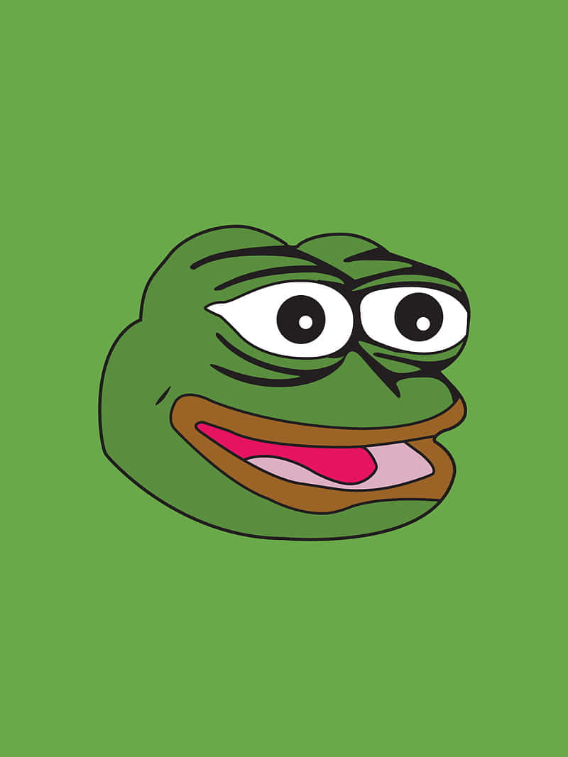 Weird Pfp Of Pepe Frog Wallpaper