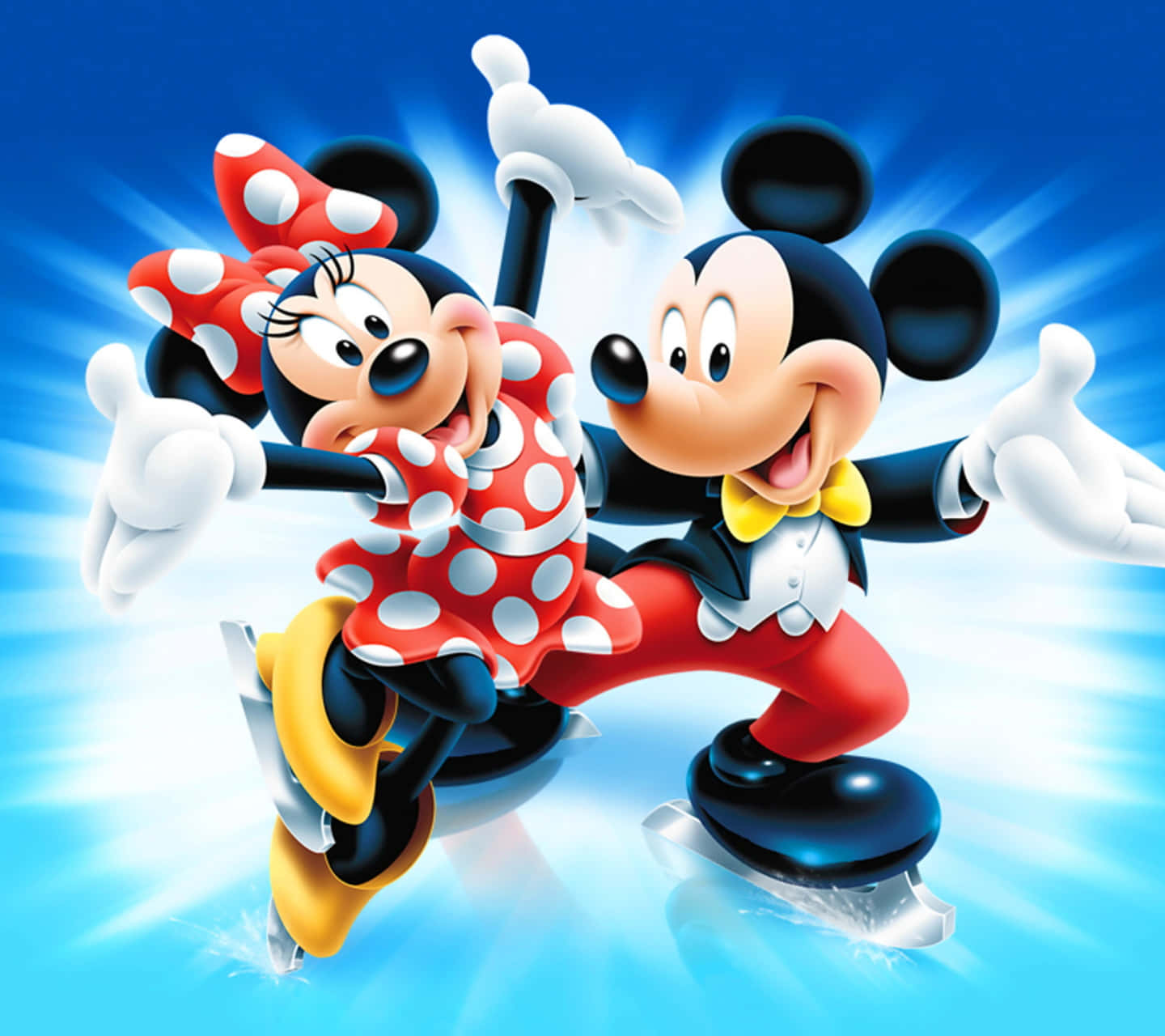 Welcome The New Year With Mickey Mouse Wallpaper