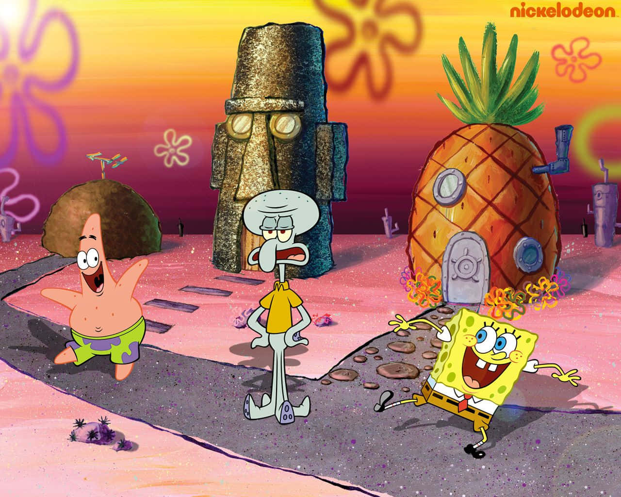 Welcome To Spongebob's House Wallpaper