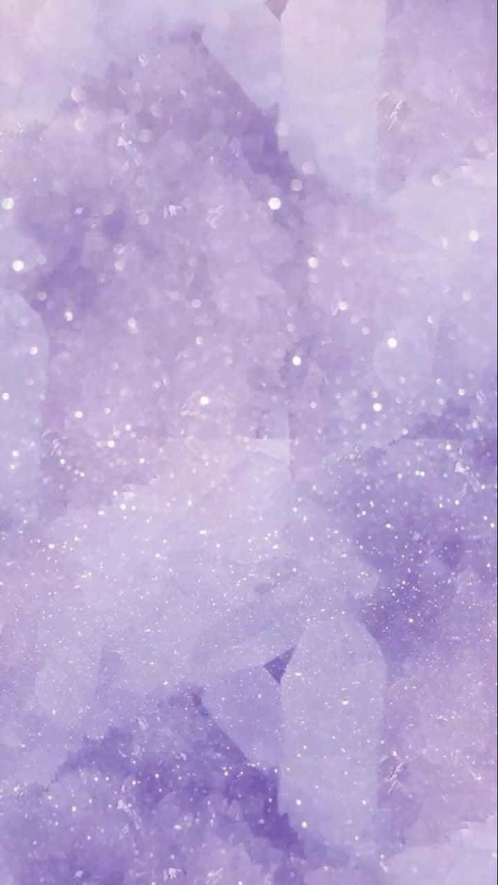 Welcome To The Future With Purple Phone Wallpaper